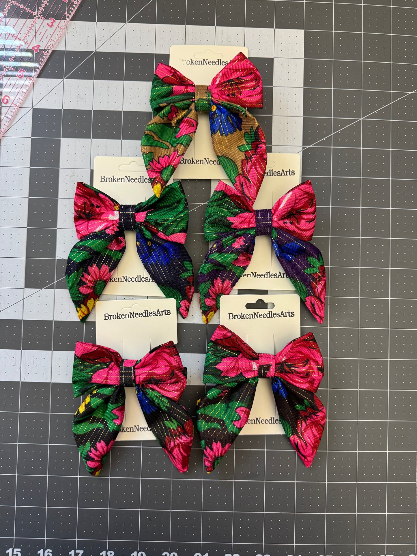 Bow Hair Clips