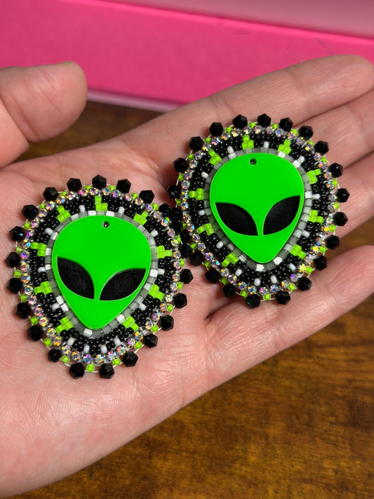 Alien Earrings