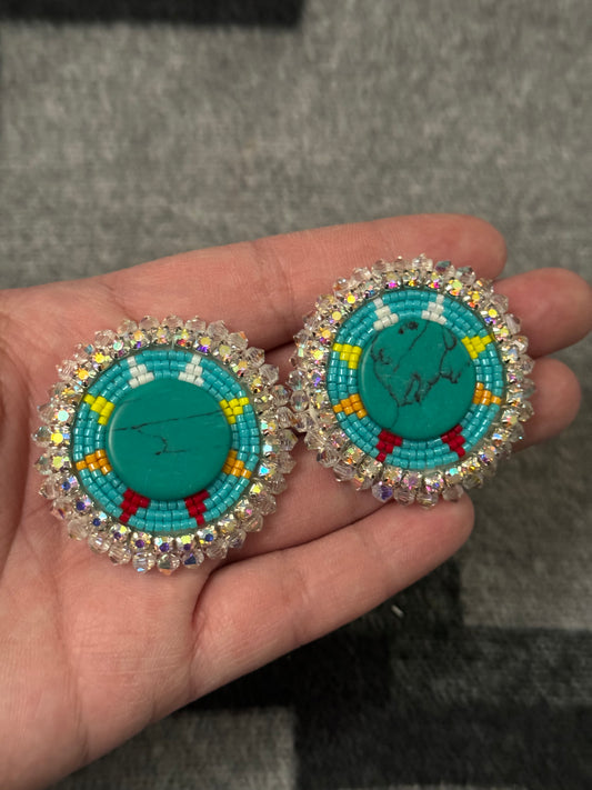 Turquoise earrings