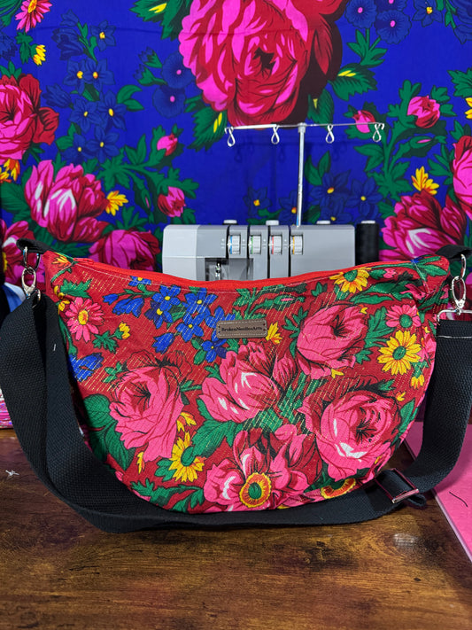Red Half Moon bag